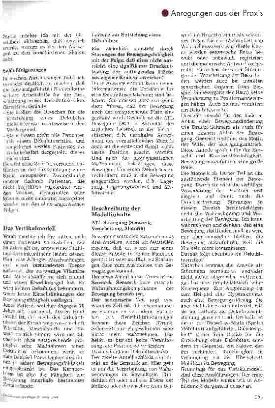 Vorschauseite 5: Horizontal oder vertikal? Eine kritische Betrachtung zur Einschätzung des Dekubitusrisikos anhand von Skalen