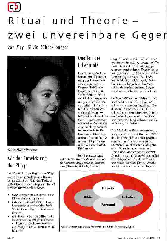 Vorschauseite 1: Ritual und Theorie - zwei unvereinbare Gegensätze