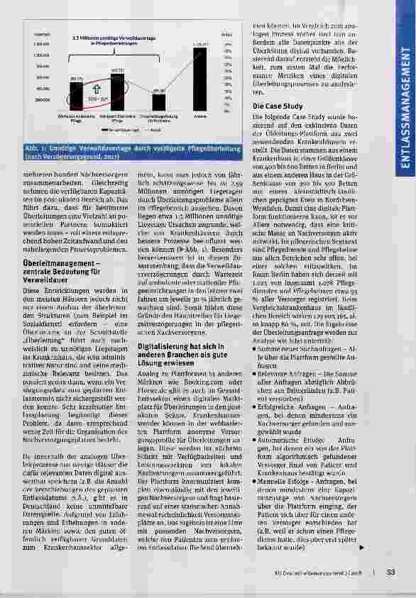 Vorschauseite 2: Wie die Digitalisierung das Überleitungsmanagement verändert