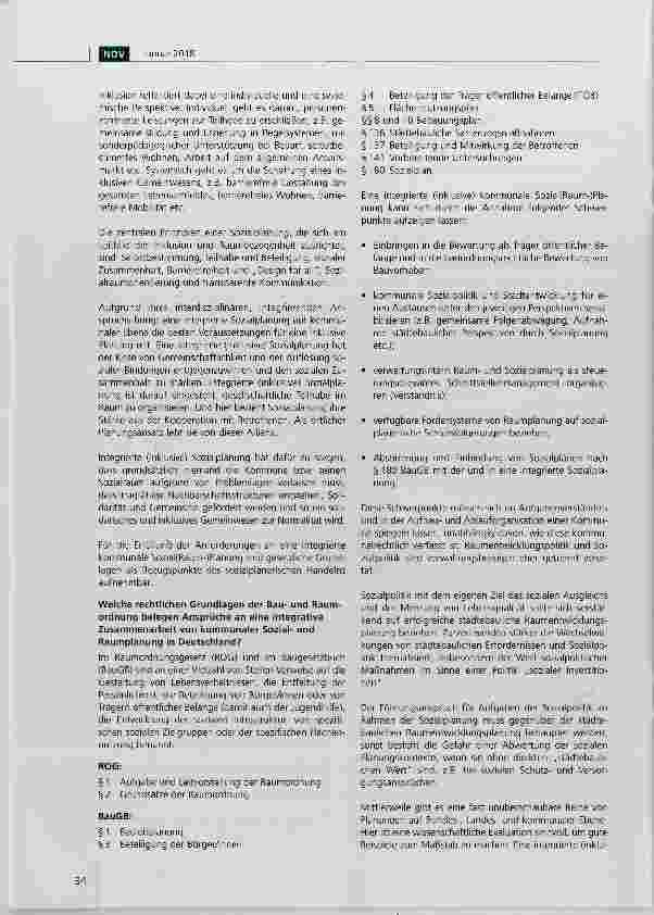 Vorschauseite 3: Anforderungen an eine integrierte (inklusive) kommunale Sozial(Raum-) Planung