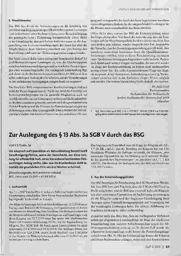 Vorschauseite 3: Institutsermächtigungen bei qualifikationsbezogenen Leistungen