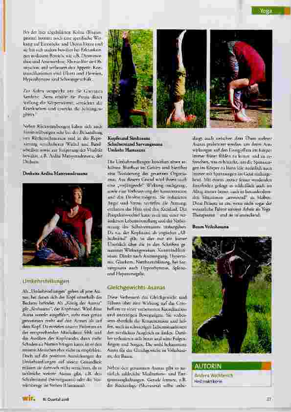 Vorschauseite 4: Behandlung im JETZT- Yoga als Therapie