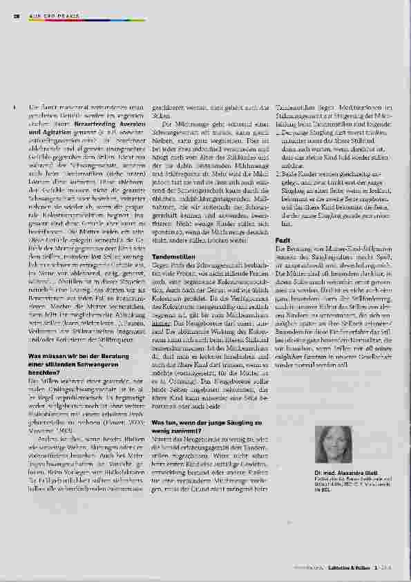 Vorschauseite 4: Das Stillen eines Kleinkindes, Stillen während der Schwangerschaft und Tandemstillen