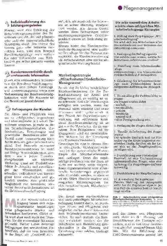Vorschauseite 2: Überlebensstrategien durch zeitgemäßes Marketing Existenzsicherung für Altenund Pflegeeinrichtungen
