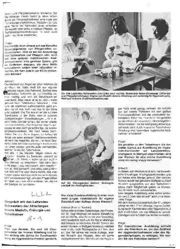 Vorschauseite 5: Die Entwicklung der Klinik von einem Tuberkulosekrankenhaus zu einer Thorax-chirurgischen Spezialklinik. Spezialklinik Heidelberg Rohrbach