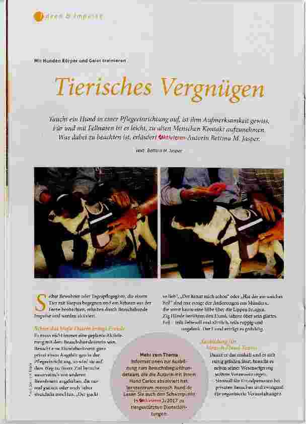 Vorschauseite 1: Tierisches Vergnügen