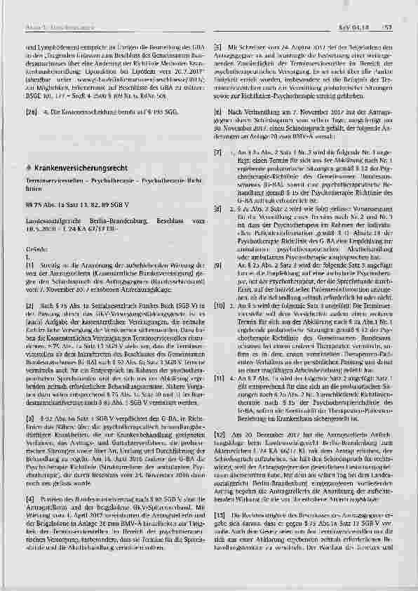 Vorschauseite 1: Krankenversicherungsrecht