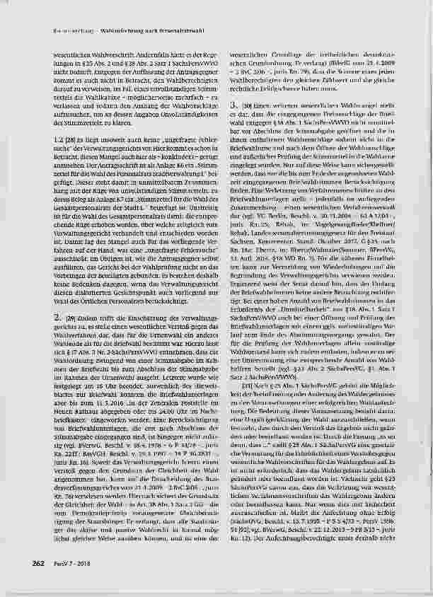 Vorschauseite 4: Wahlanfechtung nach Personalratswahl