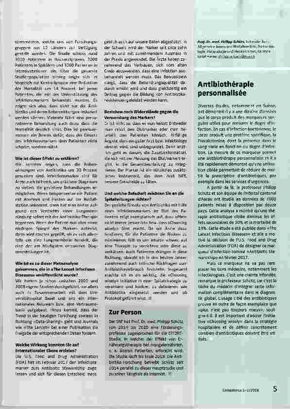 Vorschauseite 2: «Mehr ist nicht immer besser»