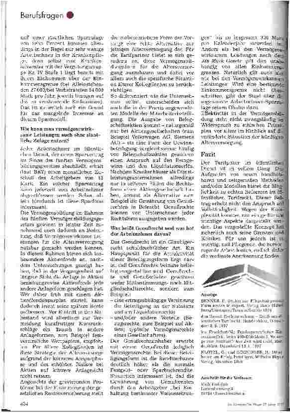 Vorschauseite 6: Leistungsgerechte Bezahlung - Utopie oder realistische Perspektive?