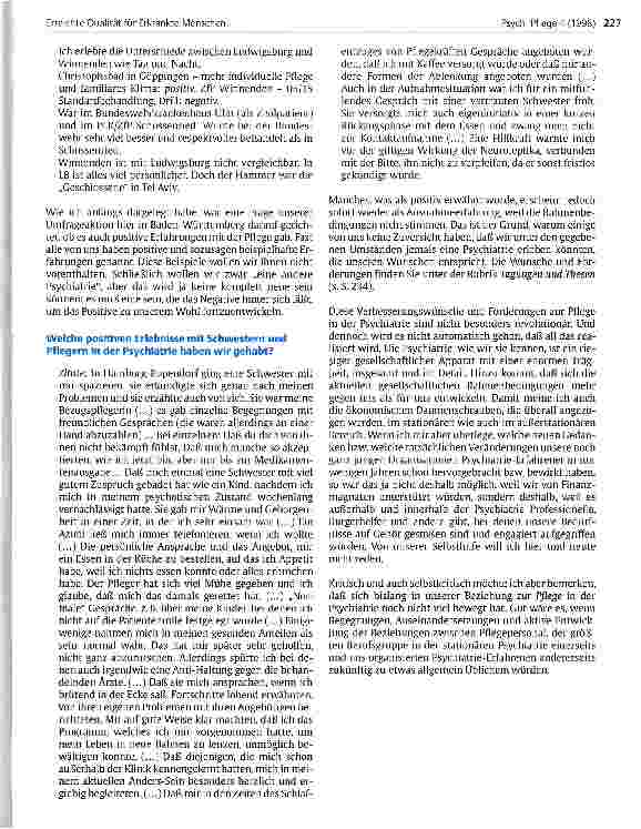 Vorschauseite 4: Erreichte Qualität für erkrankte Menschen