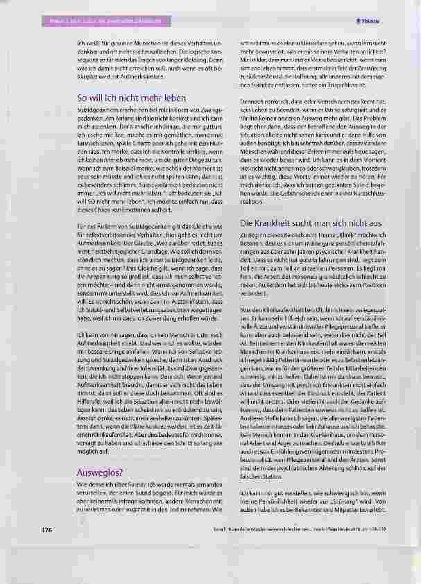 Vorschauseite 3: Körperliche Wunden lassen sich leichter versorgen als seelische