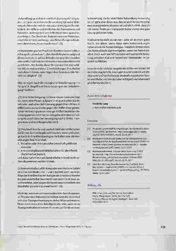 Vorschauseite 6: Körperliche Wunden lassen sich leichter versorgen als seelische