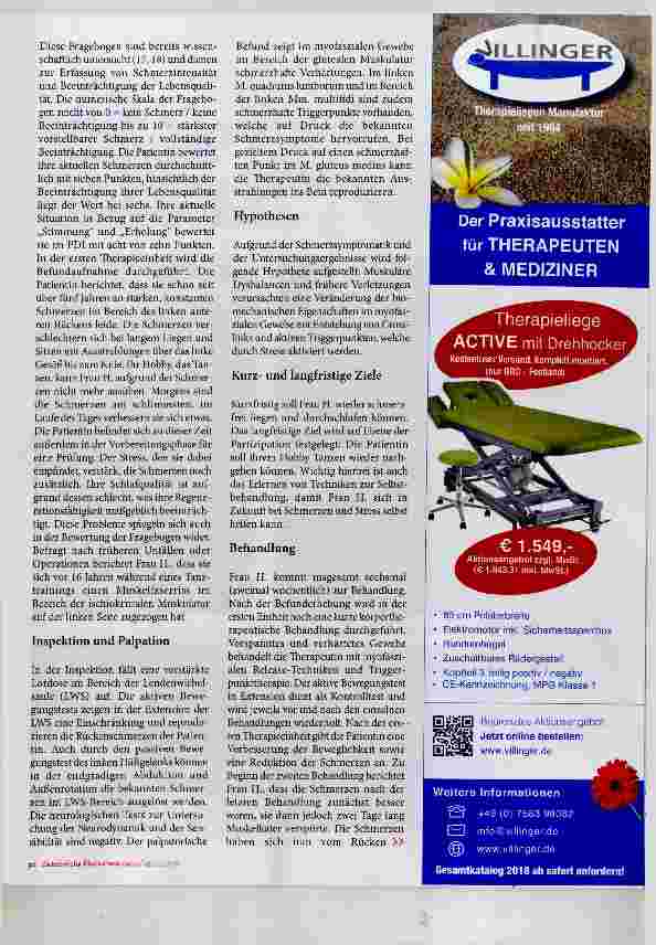Vorschauseite 3: Das Zusammenspiel von Faszien und Psyche