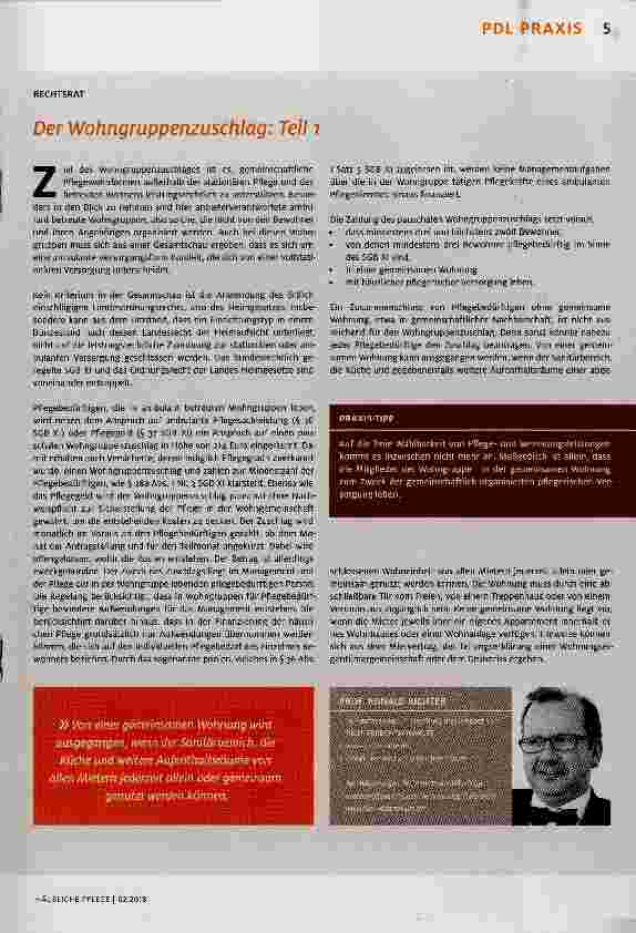 Vorschauseite 1: Der Wohngruppenzuschlag: Teil 1