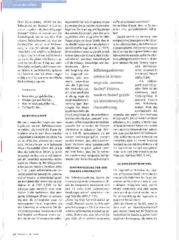 Vorschauseite 3: LERNTAGEBUCH