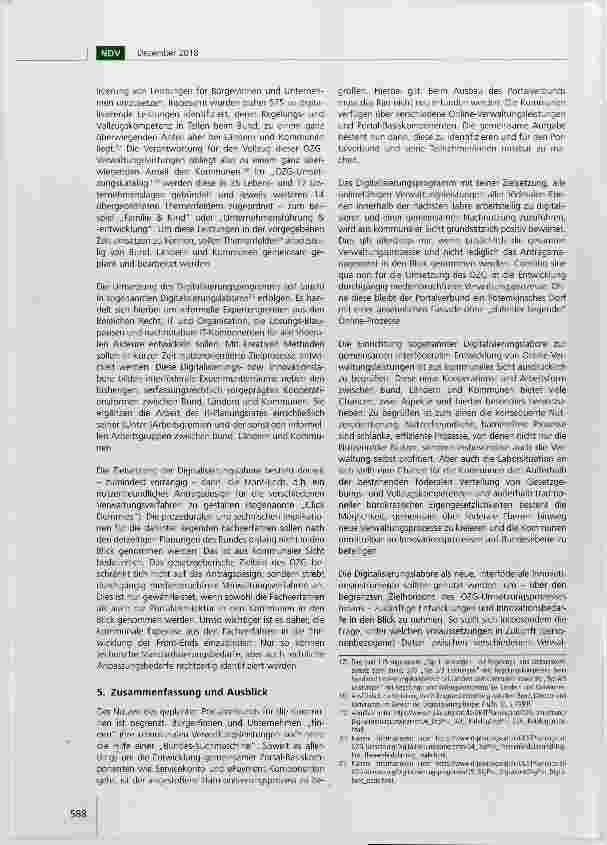 Vorschauseite 4: Digitalisierungslabore - Zur Einbindung der Kommunen in die Umsetzung des Onlinezugangsgesetzes