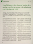 Vorschauseite 1: Empfehlungen des Deutschen Vereins zur Personalgewinnung, -einarbeitung und -bindung im ASD