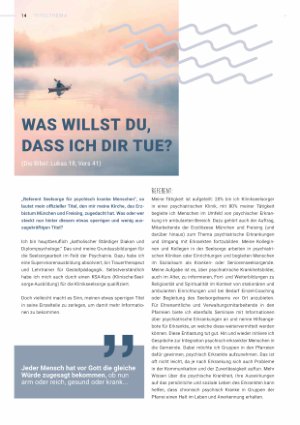Vorschauseite 1: Was willst du, dass ich dir tue?