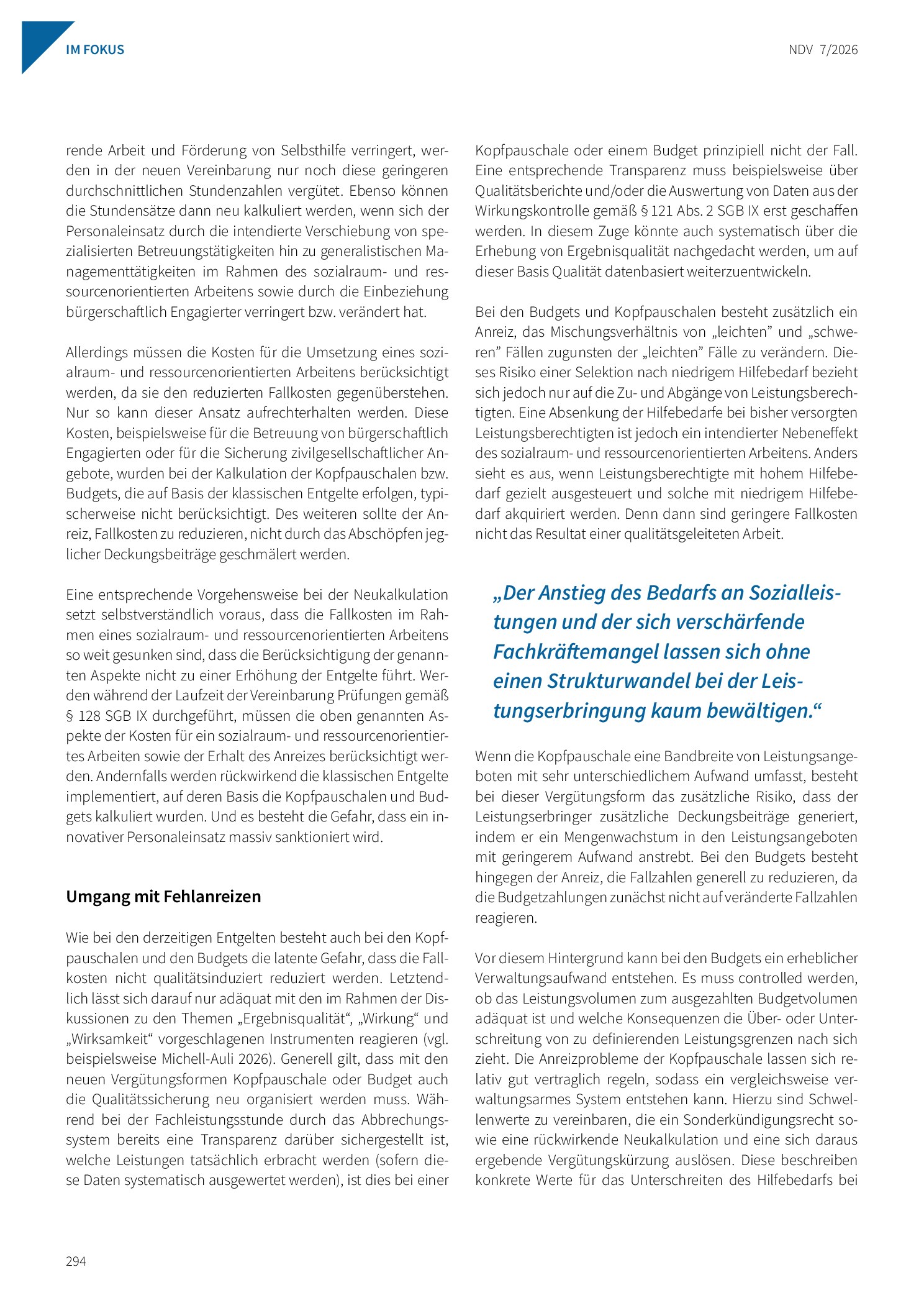 Vorschauseite 4: Dysfunktionale Finanzierungssysteme: leistungsbezogene Ansatzpunkte für eine gesetzliche Reform entgeltfinanzierter Sozialleistungen