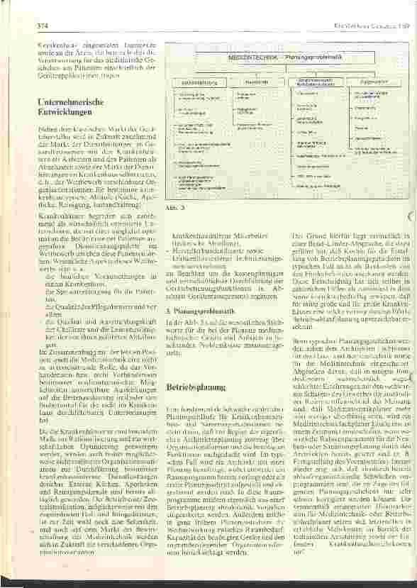 Vorschauseite 3: Kostenfaktor Medizintechnik. Entwicklungs-, Planungs-, Betriebsund Beschaffungsproblematik