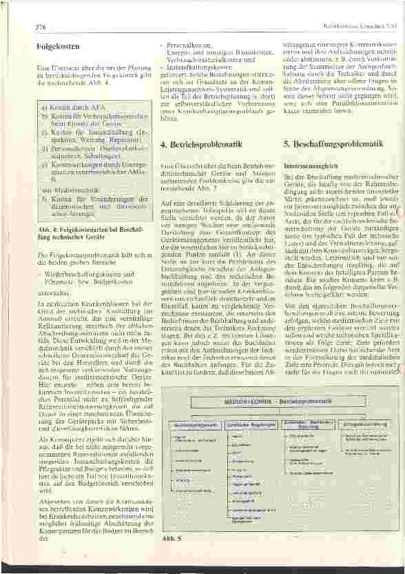 Vorschauseite 5: Kostenfaktor Medizintechnik. Entwicklungs-, Planungs-, Betriebsund Beschaffungsproblematik