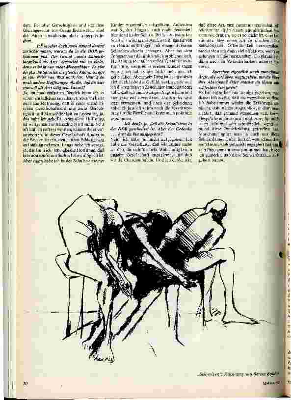 Vorschauseite 2: Mein Entwicklungsland Interview mit Erika, Ärztin für Psychiatrie in Stendal/DDR