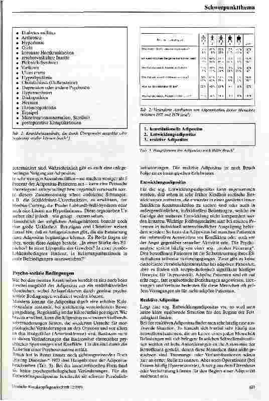 Vorschauseite 2: Adipositas Ursachen, Manifestationsbedingungen und Interventionsmöglichkeiten