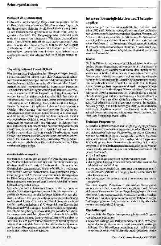 Vorschauseite 3: Adipositas Ursachen, Manifestationsbedingungen und Interventionsmöglichkeiten