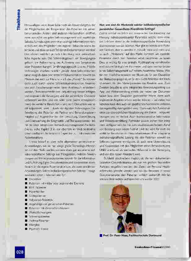 Vorschauseite 2: Personal Health Informatics