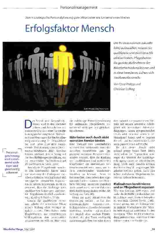 Vorschauseite 1: Erfolgsfaktor Mensch