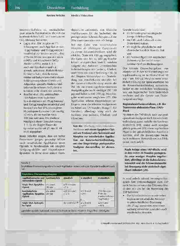 Vorschauseite 3: Schmerztherapie nach Sectio