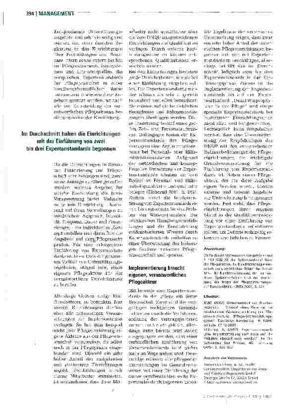 Vorschauseite 3: Implementierung steckt noch in den Kinderschuhen