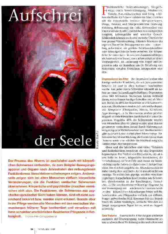 Vorschauseite 1: Aufschreim der Seele