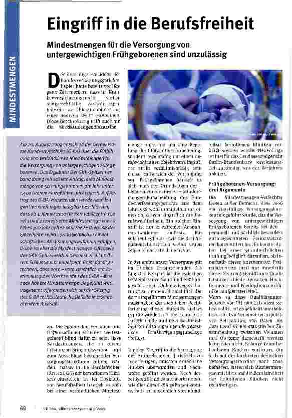 Vorschauseite 1: Eingriff in die Berufsfreiheit