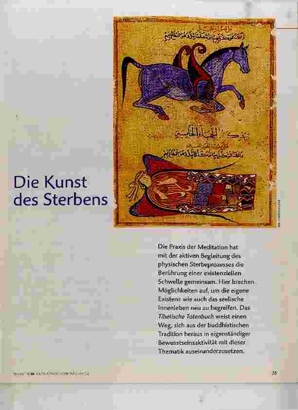 Vorschauseite 1: Die Kunst des Sterbens