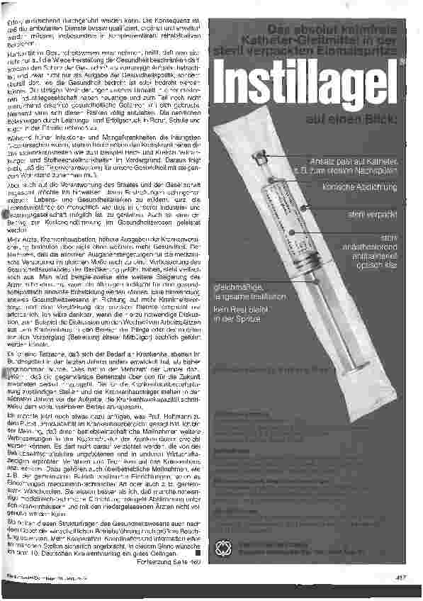 Vorschauseite 4: Interhospital 79 - 10. Deutscher Krankenhaustag Ich möchte Ihnen allen für die aufopferungsvolle Tätigkeit danken