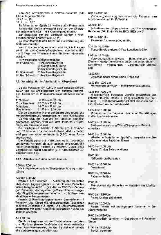 Vorschauseite 6: Weckzeiten im Krankenhaus Bedürfnisse des Patienten - Planung und Organisation