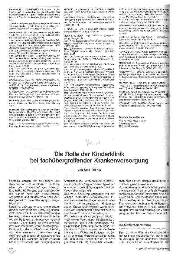 Vorschauseite 4: Indikationen für Elternanwesenheit Medizinisch-therapeutische Erfahrungen - Praktische Lösungen