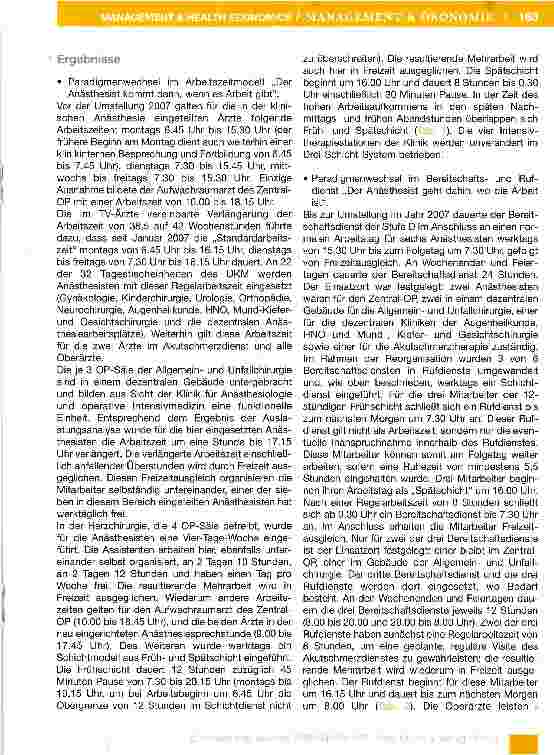 Vorschauseite 6: Kostenneutrale Umsetzung des Arbeitszeitgesetzes ohne Opt-out-Regelungen und 9 % Effizienzsteigerung