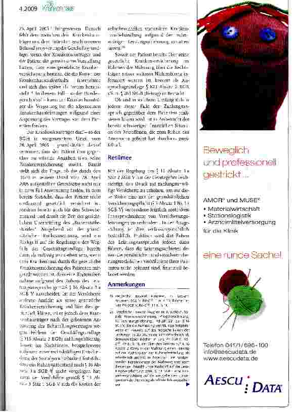 Vorschauseite 3: Ruhen des Leistungsanspruchs bei Beitragsrückständen