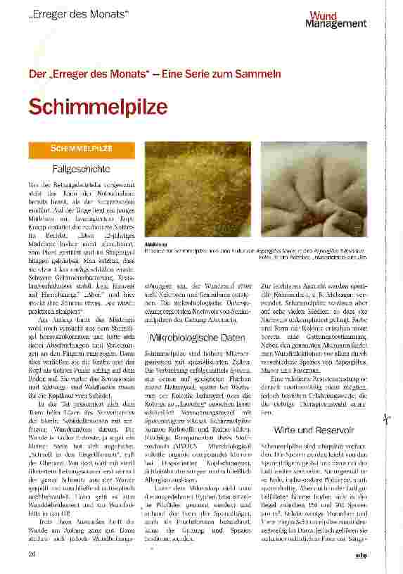 Vorschauseite 1: Schimmelpilze