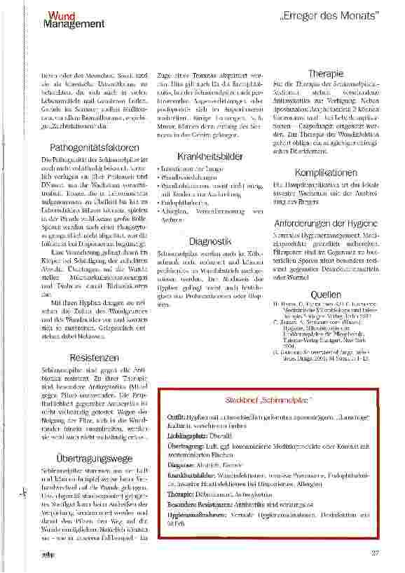 Vorschauseite 2: Schimmelpilze