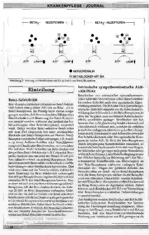Vorschauseite 3: Welche Wirkungen haben Betablocker?