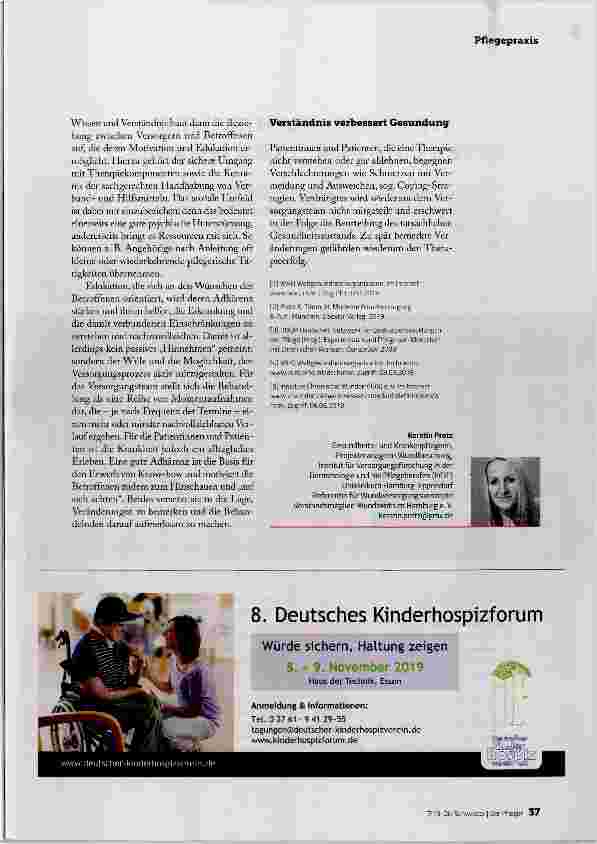 Vorschauseite 4: VOM VERSTÄNDNIS ZUM EINVERSTÄNDNIS