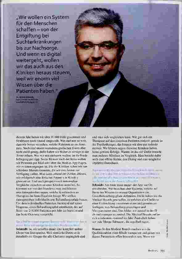 Vorschauseite 2: Qualitätsstrategie bei Median Die richtige Leistung zum richtigen Zeitpunkt