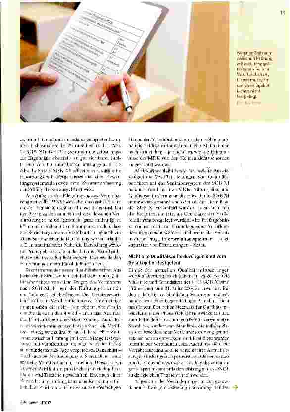 Vorschauseite 2: Im Zeichen der Qualität