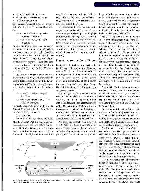 Vorschauseite 2: Die Blutgasanalyse (BGA) - Teil 1