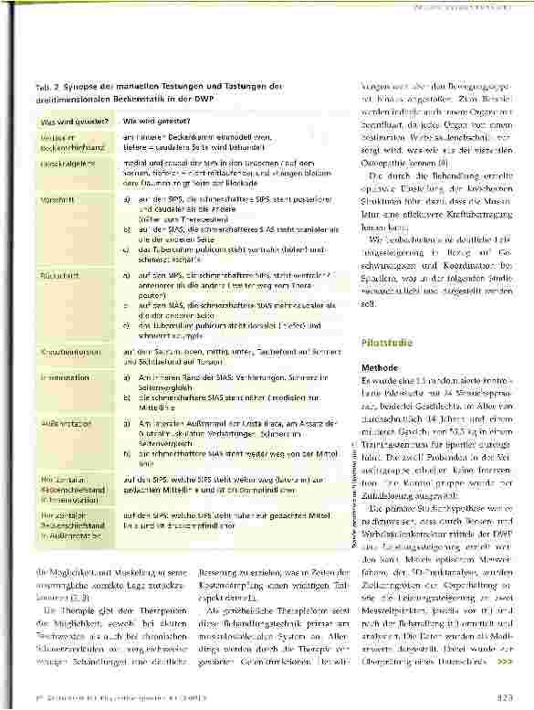 Vorschauseite 2: Heidelberger Beckenstudie
