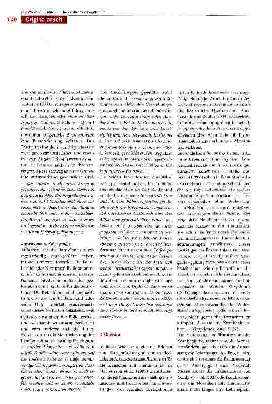 Vorschauseite 6: Leben mit chronischer Herzinsuffizienz -Eine qualitative Studie in Anlehnung an die Grounded Theory
